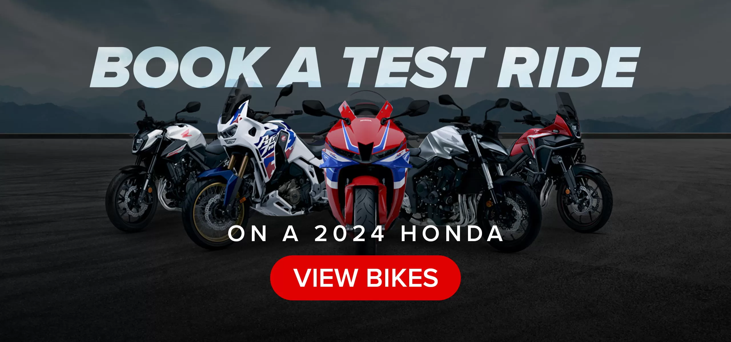 Book a test ride on a 2024 Honda with Doble Motorcycles