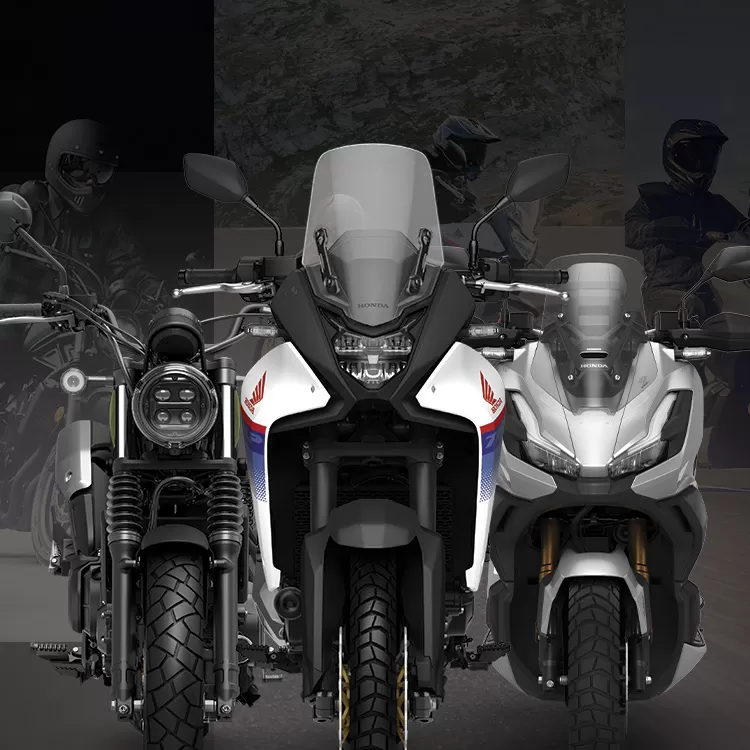 Thumbnail for The XL750 Transalp, CL500 & ADV350 have arrived at Doble