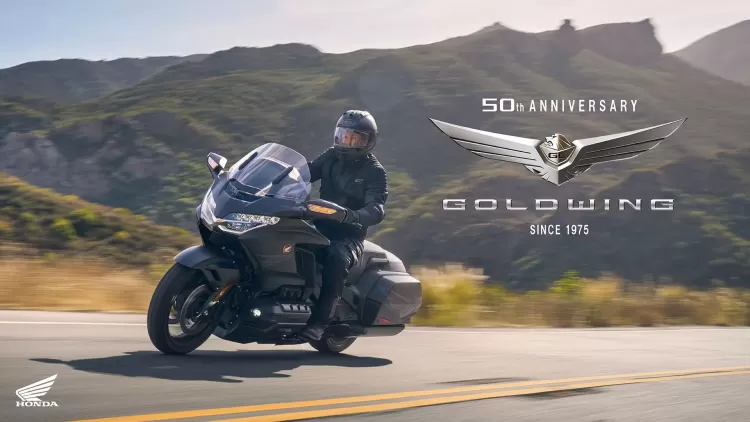 527599 25ym Honda Gl1800 Gold Wing And Gold Wing Tour Models Celebrate Half A